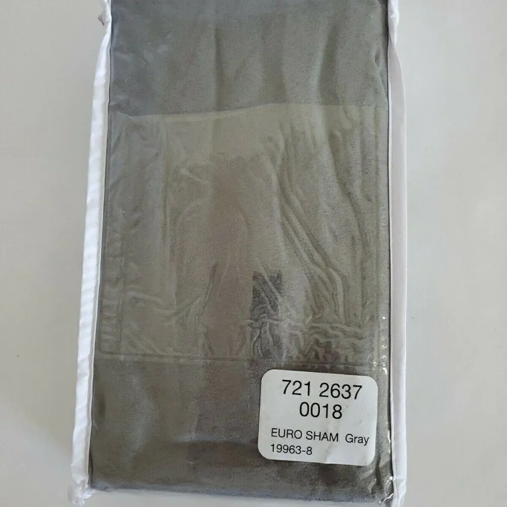 Home Expressions Euro pillow Sham JCPenney's Gray cover